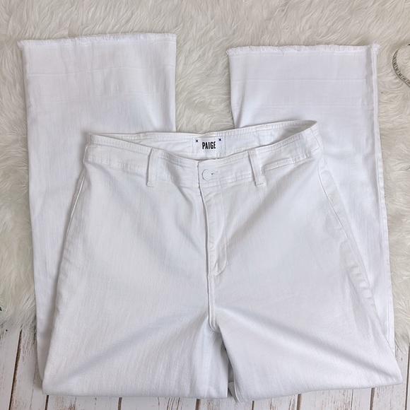 Paige Nellie Cropped Wide Leg Jean - Picture 5 of 15